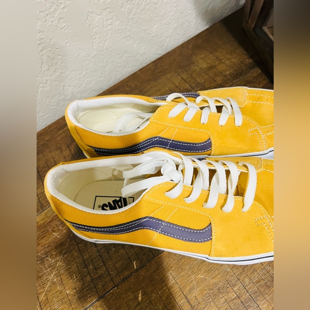 Vans Sk8-Low 'Honey Gold Purple' size 10 men’s - Picture 3 of 6